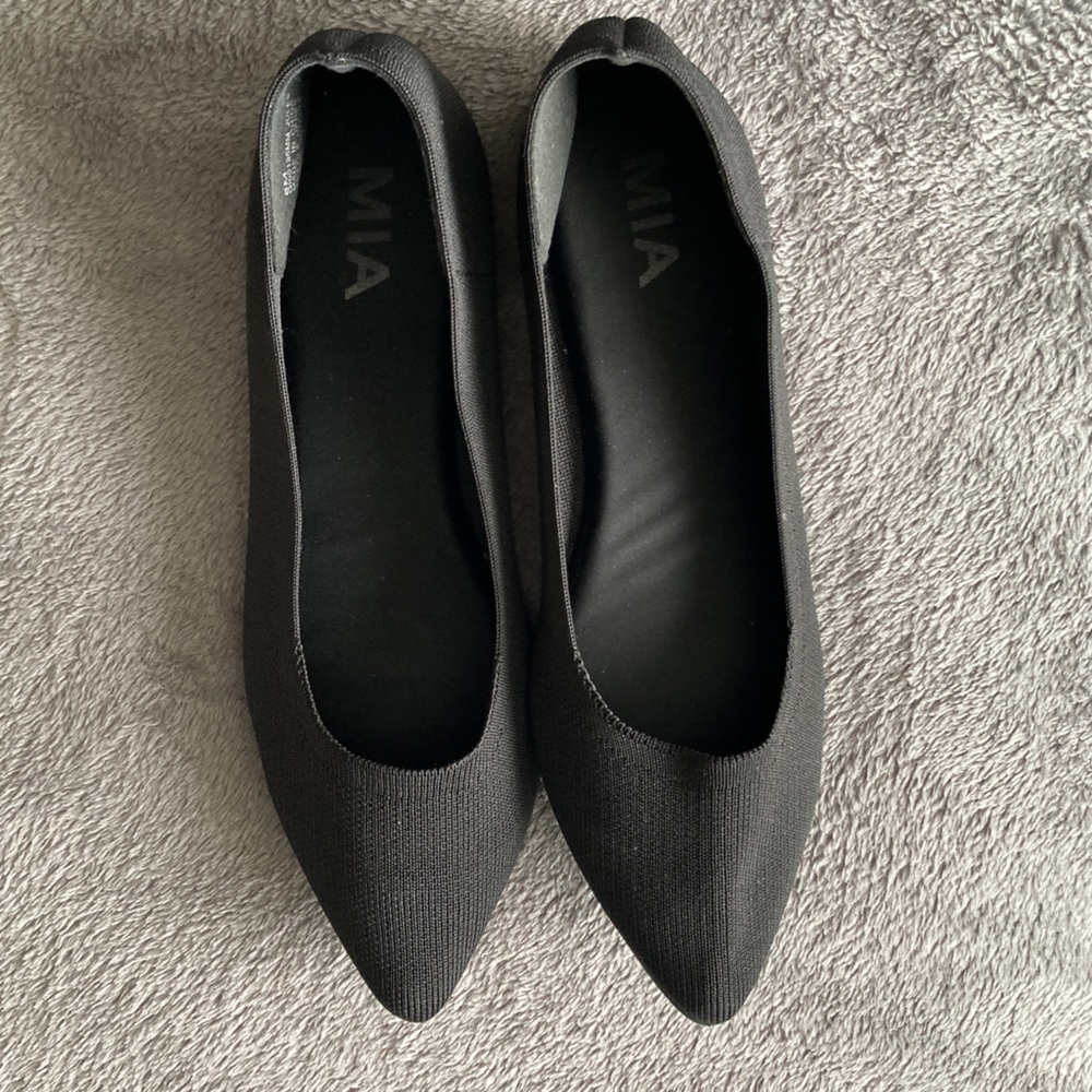 Soft Black Ballet Flats Franco Sarto
